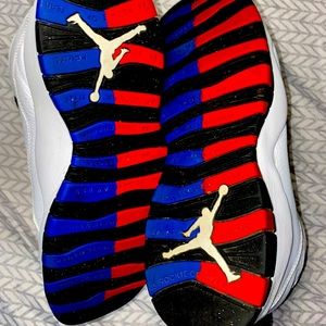 Nike Air Jordan 10 Class of 2006 Westbrook 310805-160 White Leather Shoes Sz 12